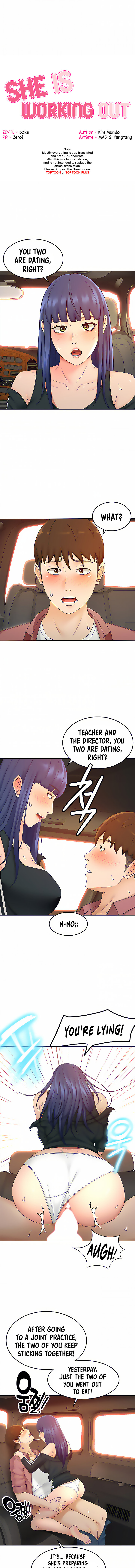 She is Working Out chapter 40 page 1