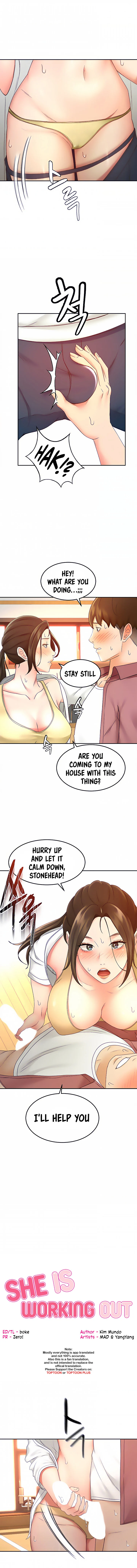 She is Working Out chapter 41 page 1