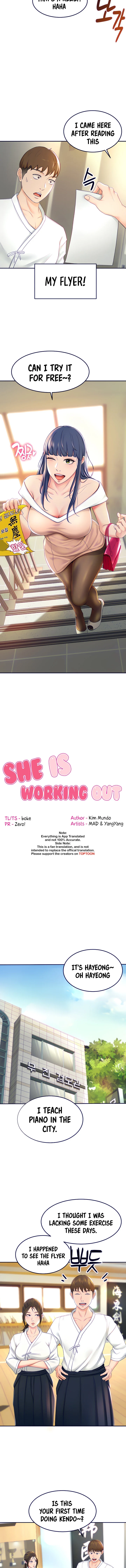 She is Working Out chapter 5 page 2