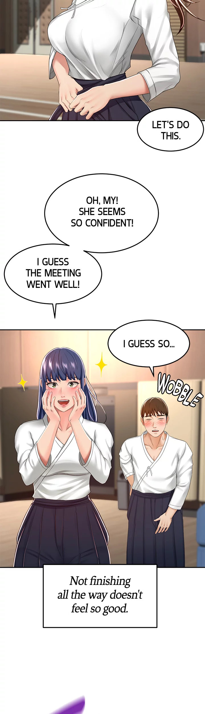 She is Working Out chapter 50 page 23