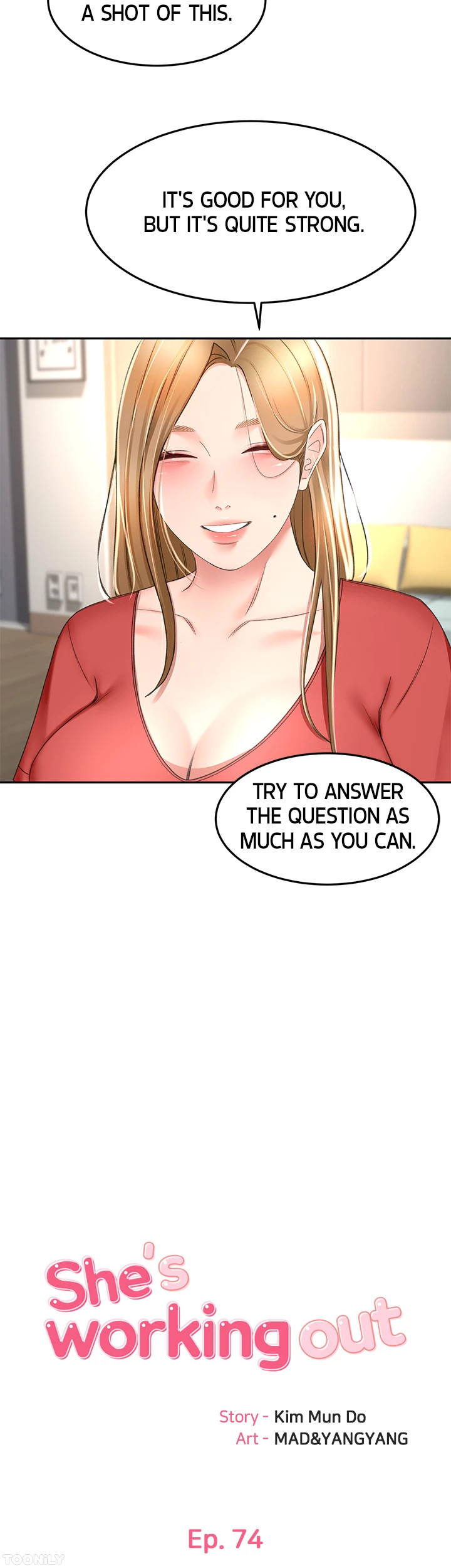 She is Working Out chapter 74 page 8