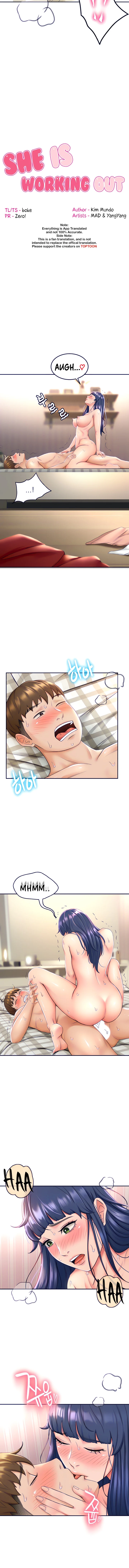 She is Working Out chapter 8 page 2