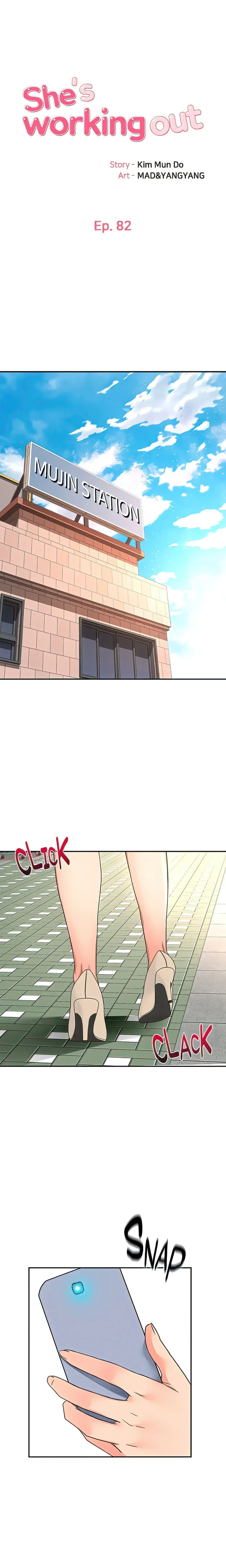 She is Working Out chapter 82 page 1