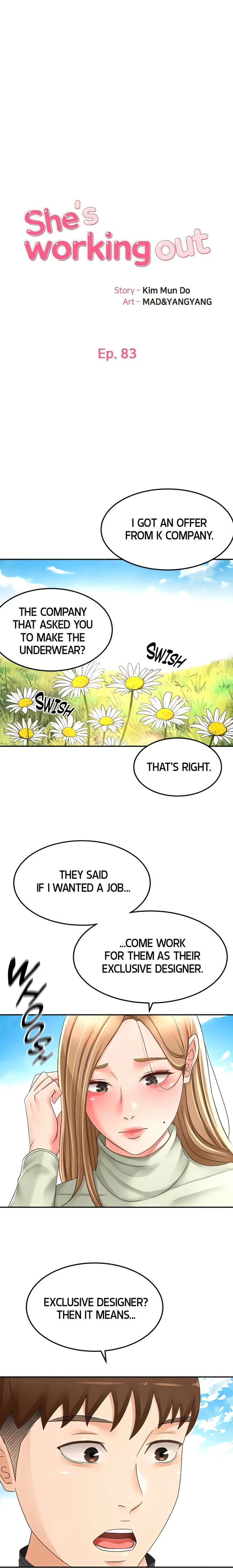 She is Working Out chapter 83 page 2