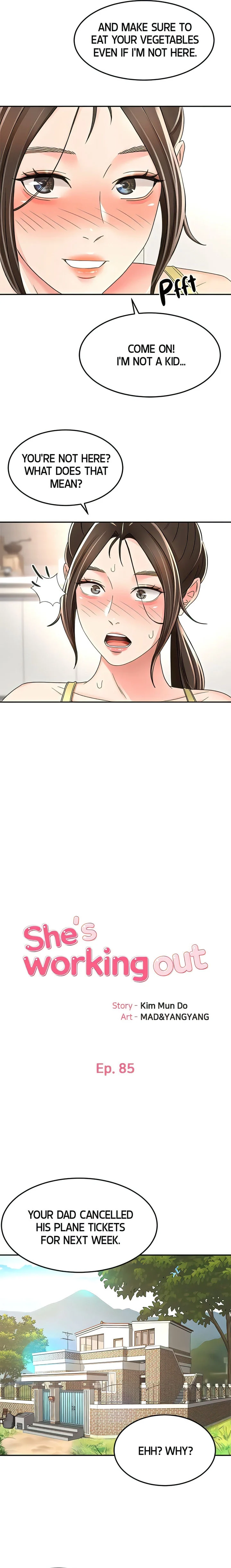 She is Working Out chapter 85 page 3