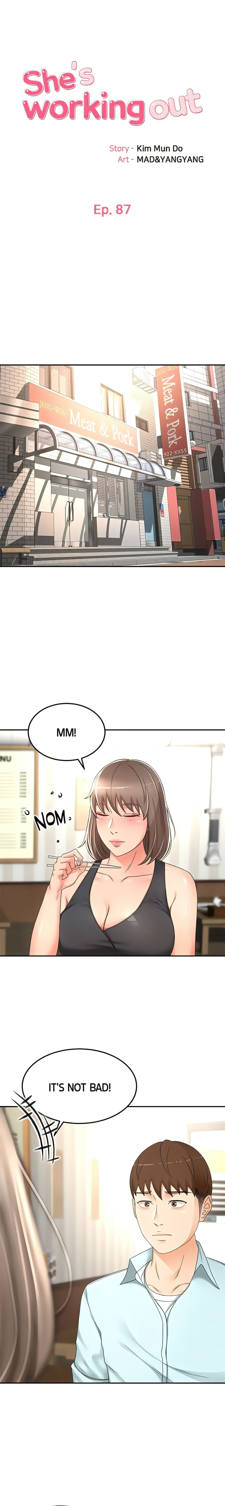 She is Working Out chapter 87 page 1
