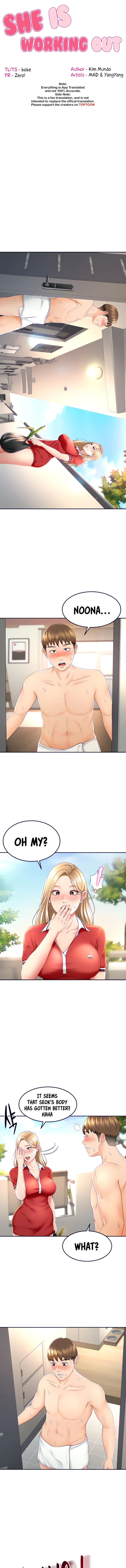 She is Working Out chapter 9 page 2