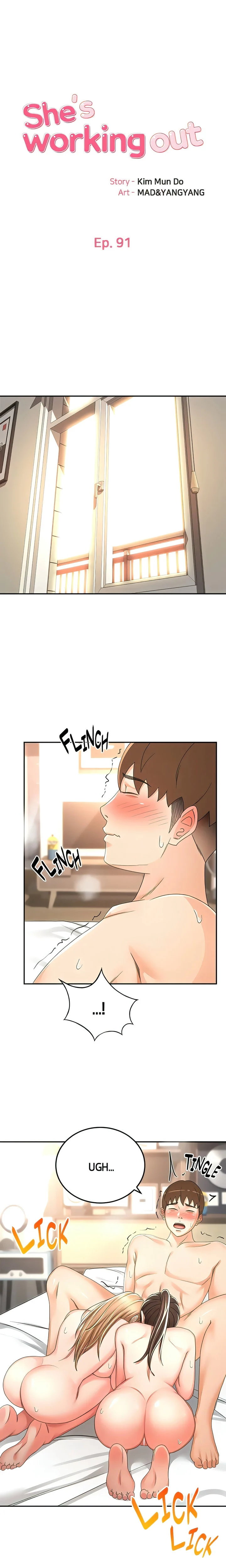 She is Working Out chapter 91 page 1