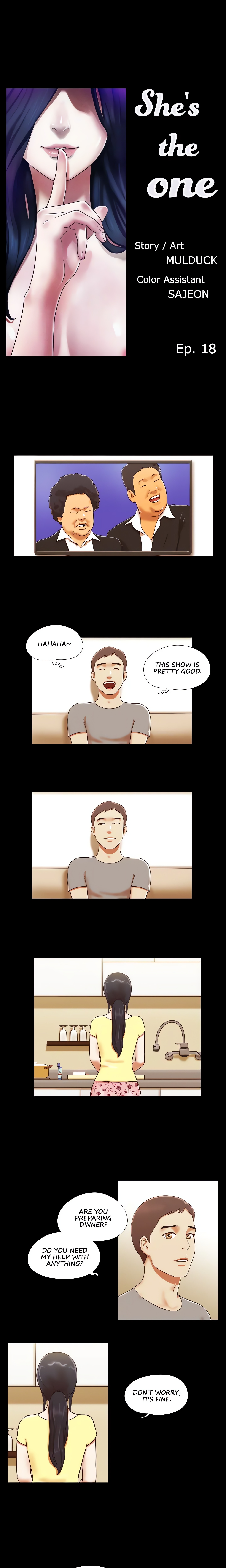 She’s the one (Official) chapter 18 page 1