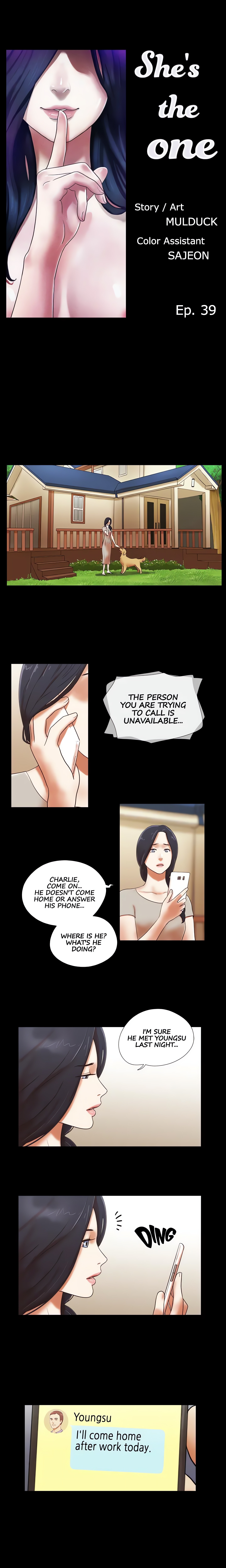 She’s the one (Official) chapter 39 page 1