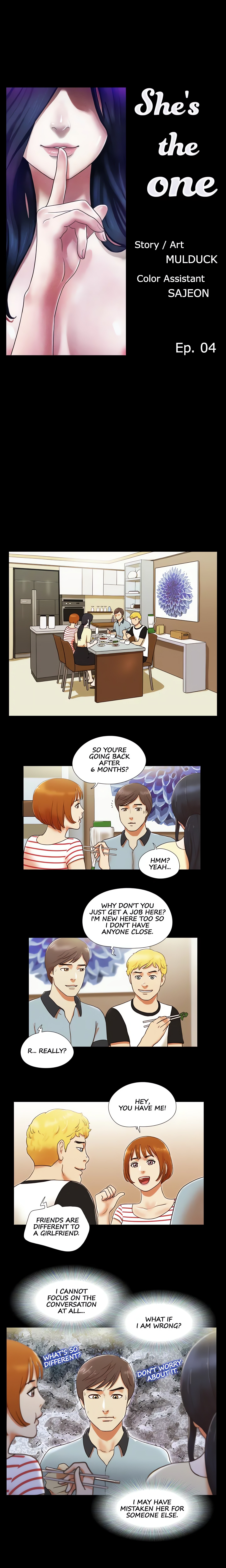 She’s the one (Official) chapter 4 page 1