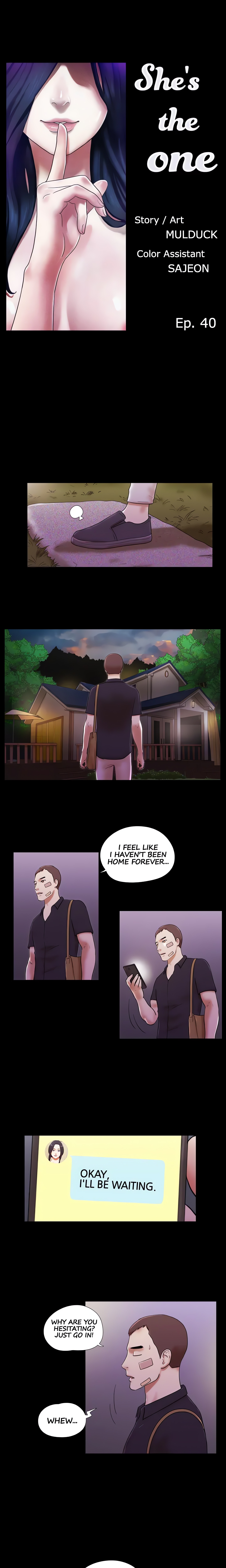 She’s the one (Official) chapter 40 page 1