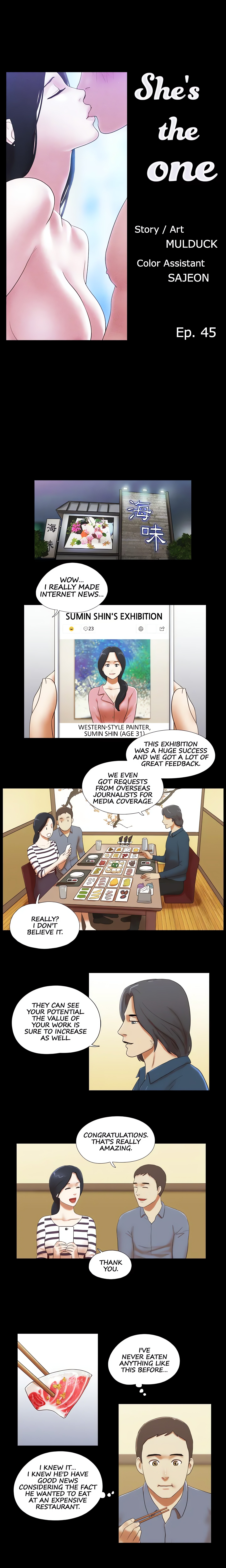 She’s the one (Official) chapter 45 page 1