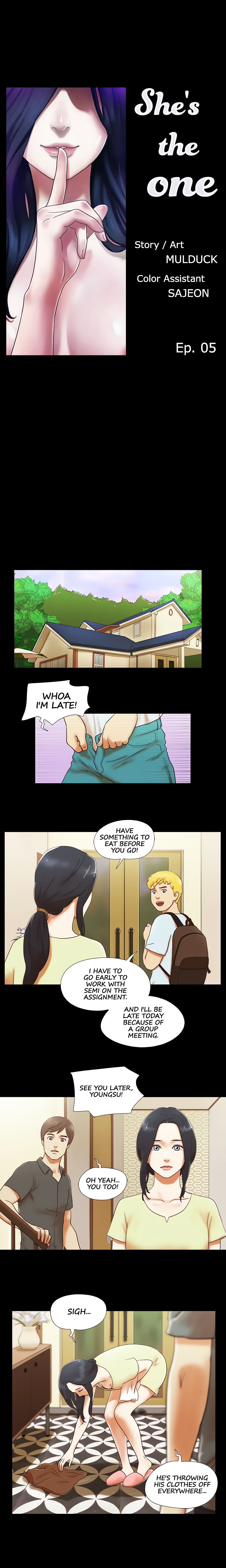 She’s the one (Official) chapter 5 page 1