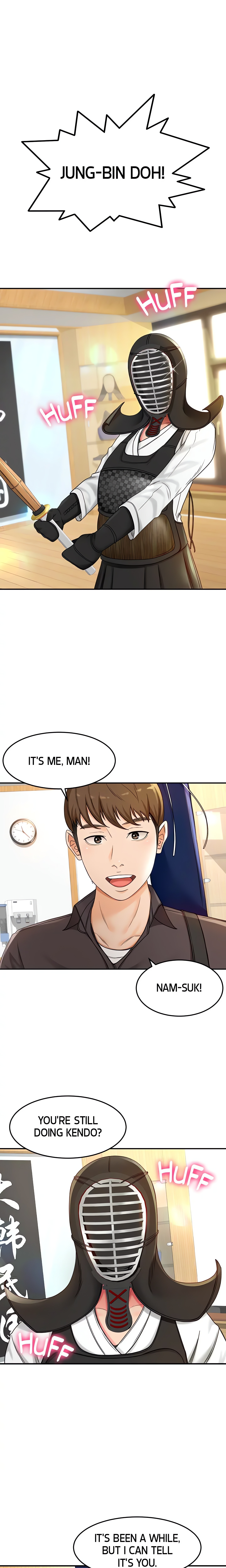 She's Working Out chapter 3 page 1