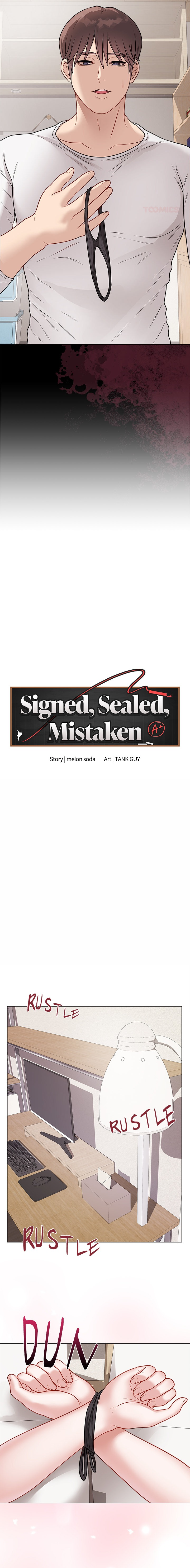 Signed, Sealed, Mistaken (Uncensored) chapter 20 page 6