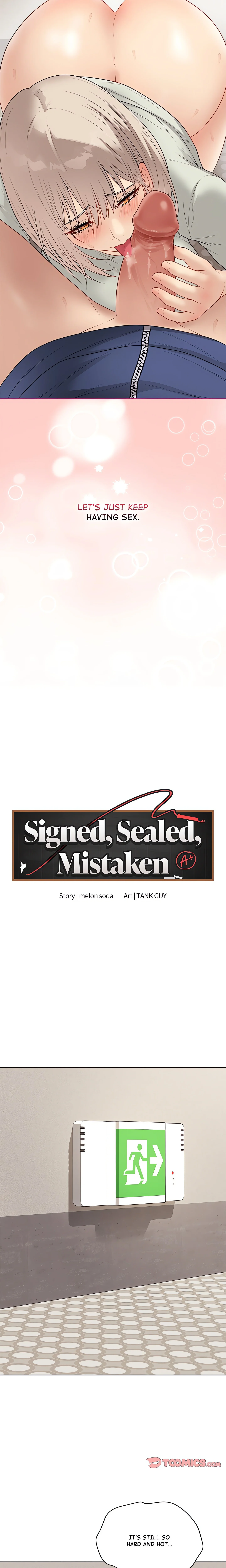 Signed, Sealed, Mistaken (Uncensored) chapter 28 page 3