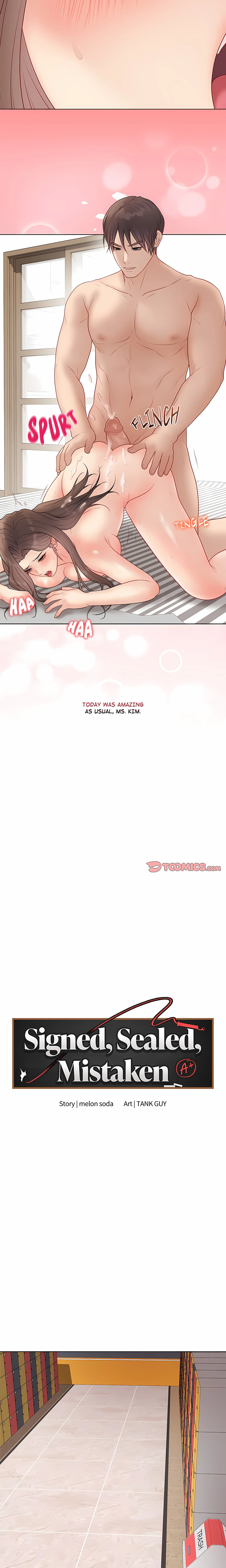 Signed, Sealed, Mistaken (Uncensored) chapter 41 page 21