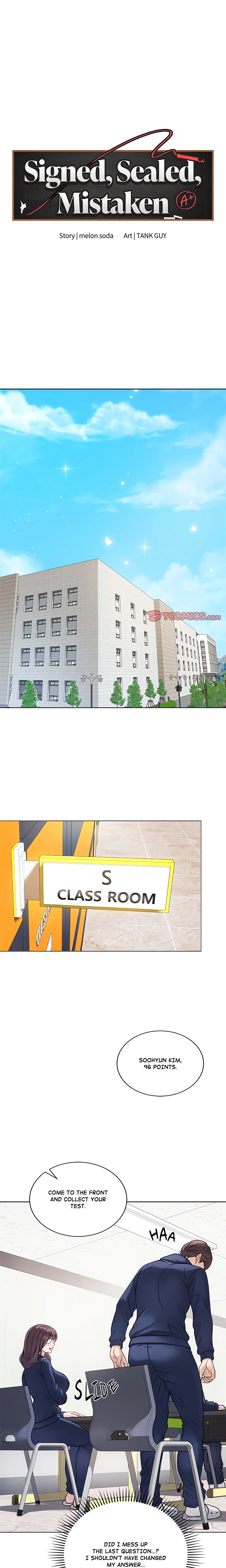 Signed, Sealed, Mistaken (Uncensored) chapter 5 page 1