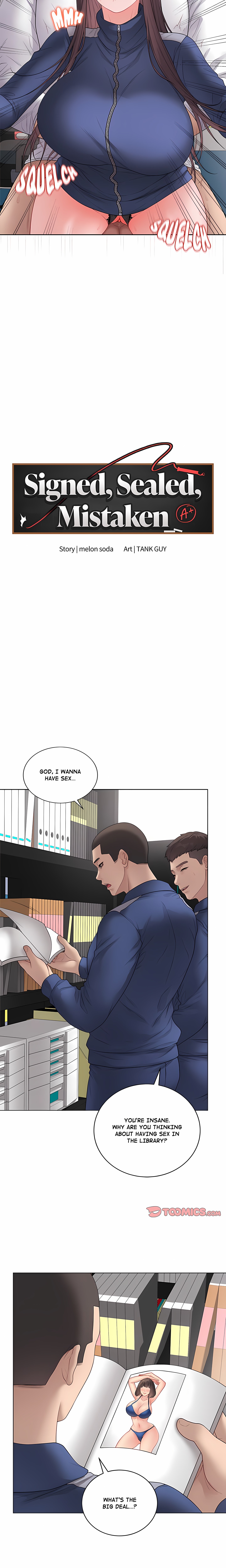 Signed, Sealed, Mistaken (Uncensored) chapter 59 page 3