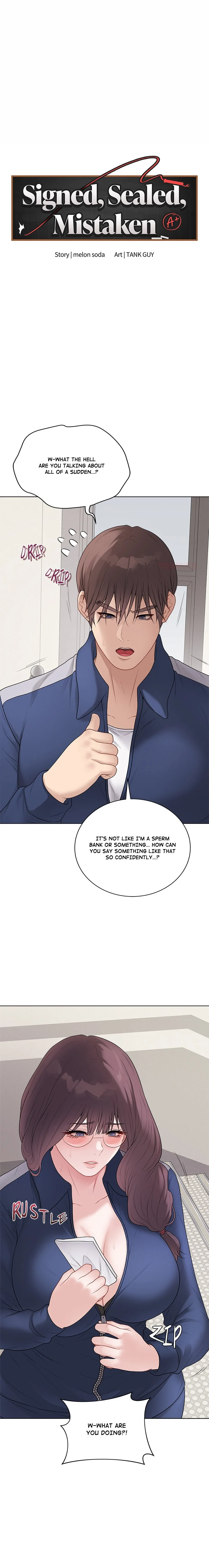 Signed, Sealed, Mistaken chapter 34 page 1