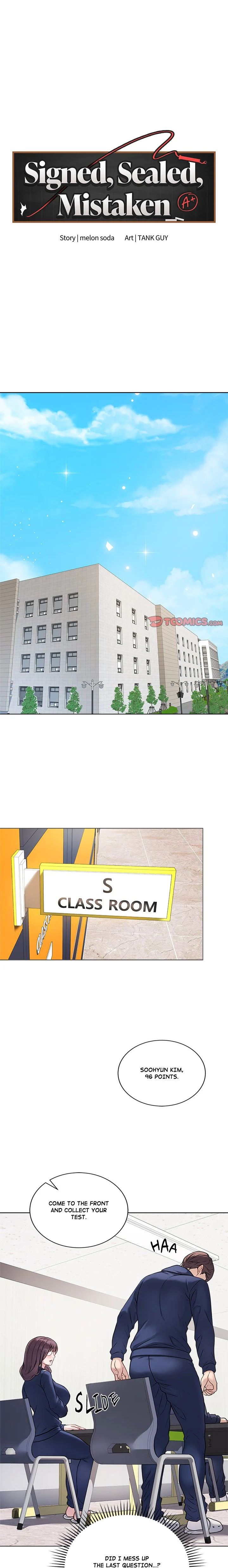 Signed, Sealed, Mistaken chapter 6 page 1