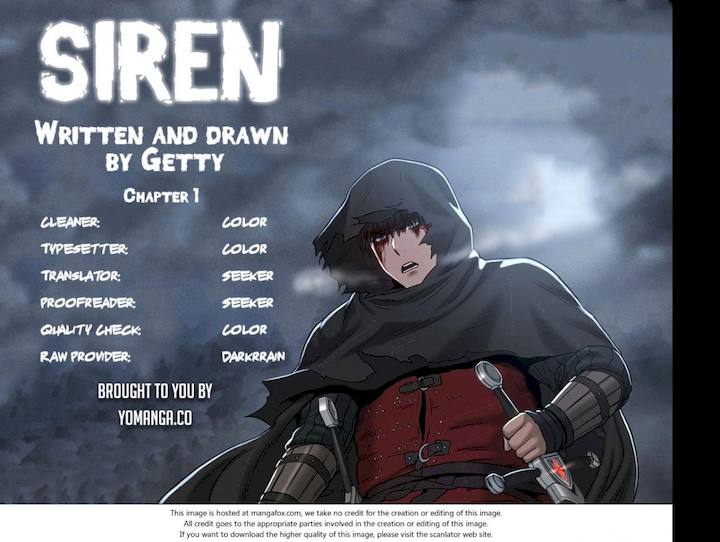 Siren (Getty) chapter 1 page 1