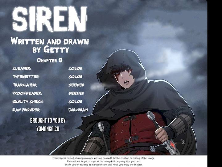 Siren (Getty) chapter 3 page 1