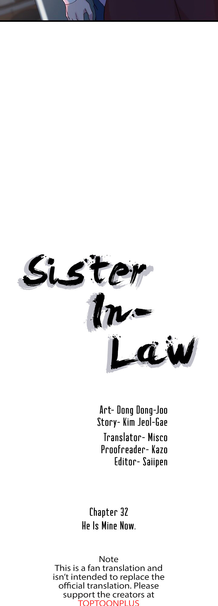 Sister-in-Law Manhwa chapter 32 page 3