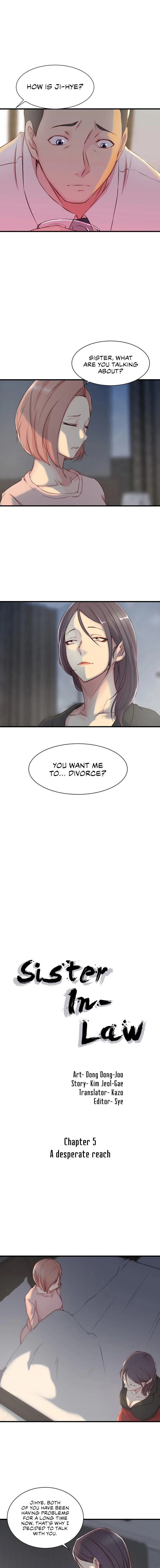 Sister-in-Law Manhwa chapter 5 page 1