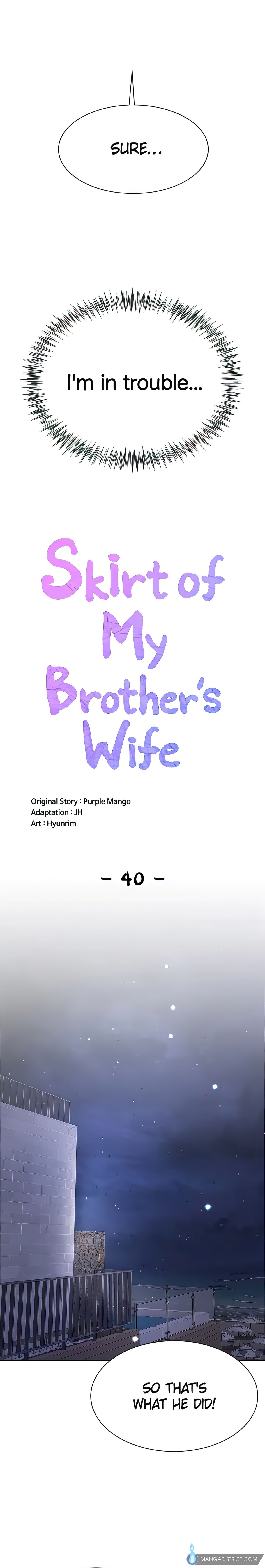 Skirt of My Brother's Wife chapter 40 page 3