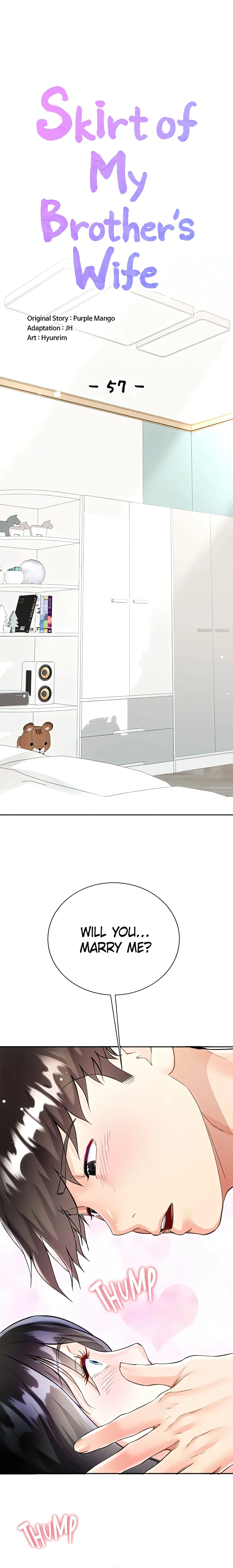 Skirt of My Brother's Wife chapter 57 page 1