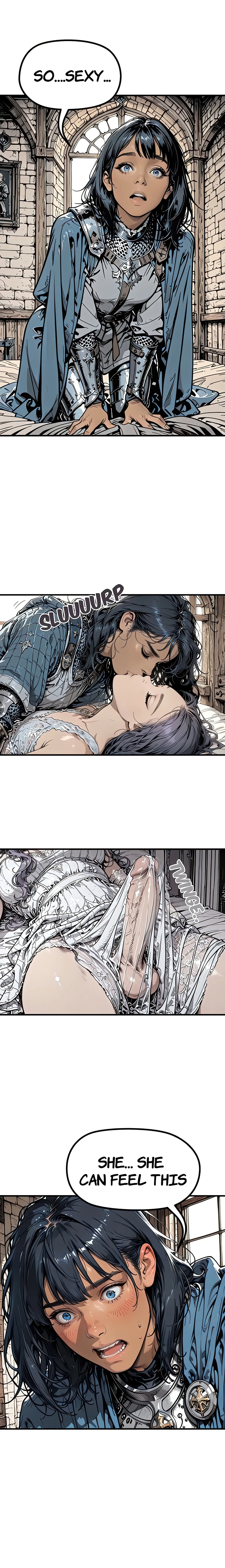 Sleeping Futanari Beauty (Uncensored) chapter 1 page 2