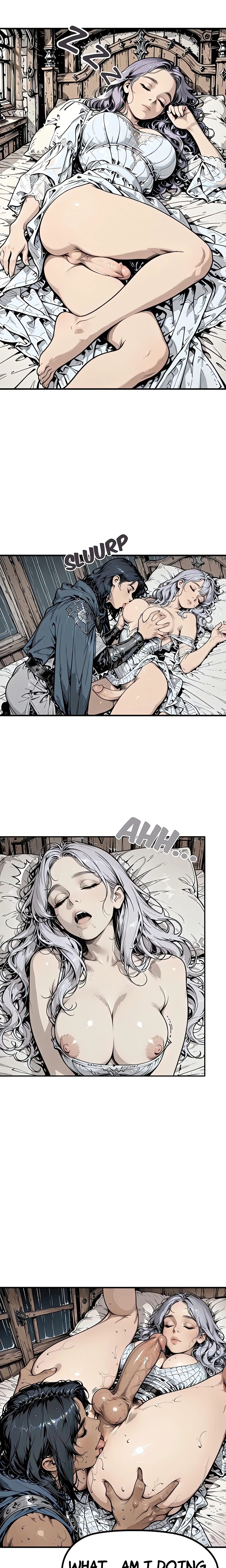 Sleeping Futanari Beauty (Uncensored) chapter 1 page 3