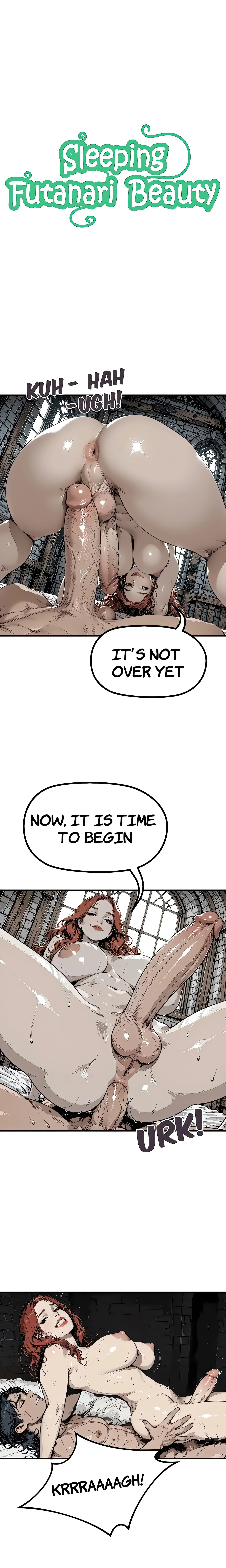Sleeping Futanari Beauty (Uncensored) chapter 4 page 1