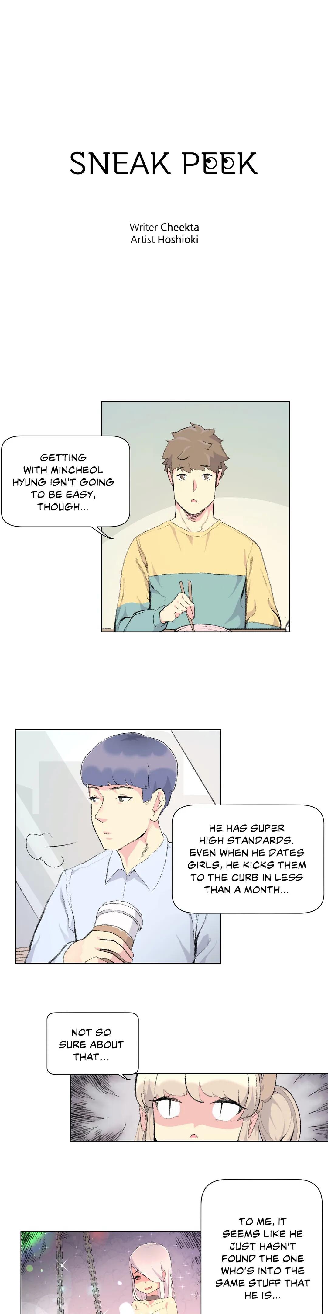 Sneak Peek chapter 4 page 1