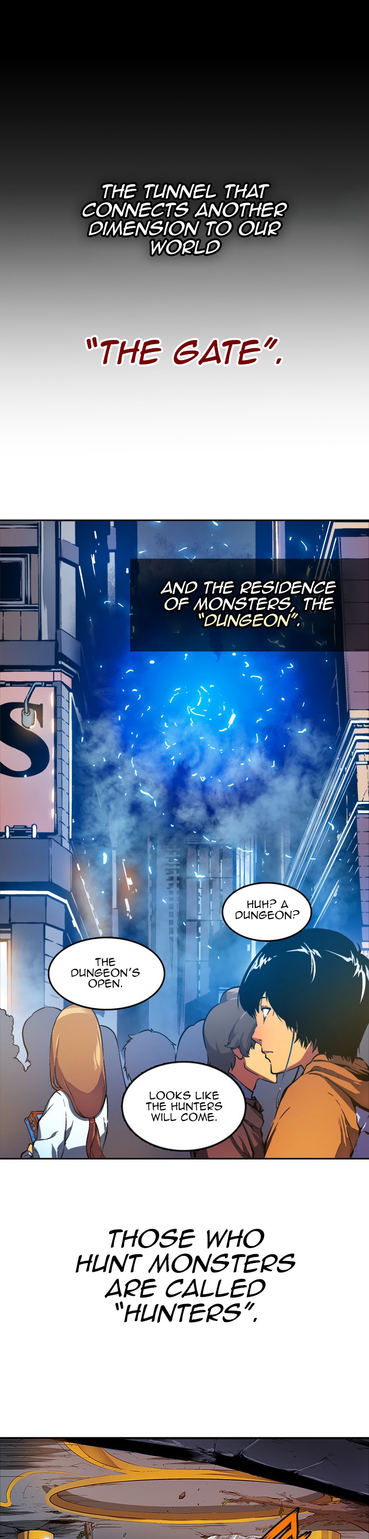 Solo Leveling chapter 1 page 1