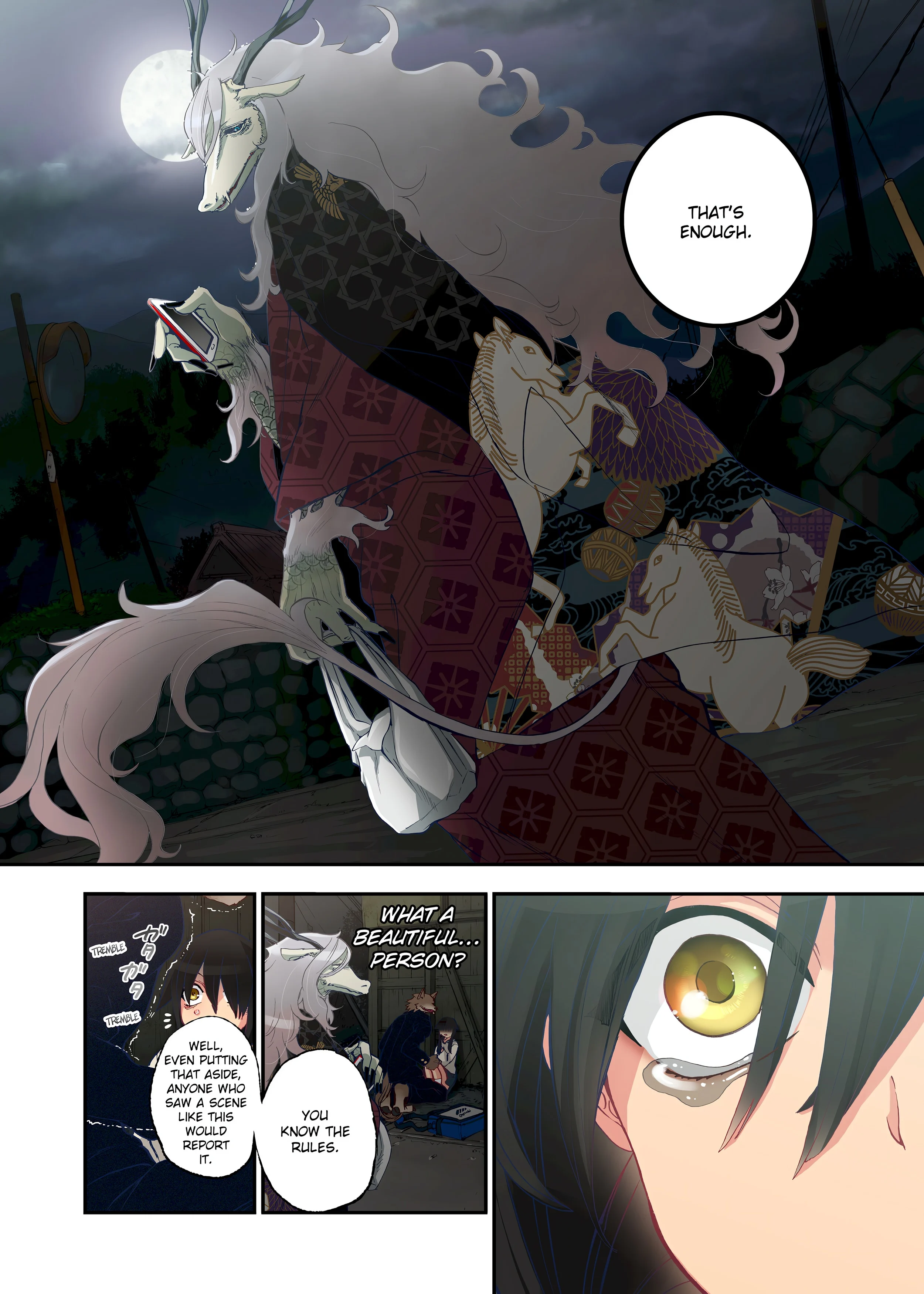 Spirits over Flowing within Me chapter 1 page 4
