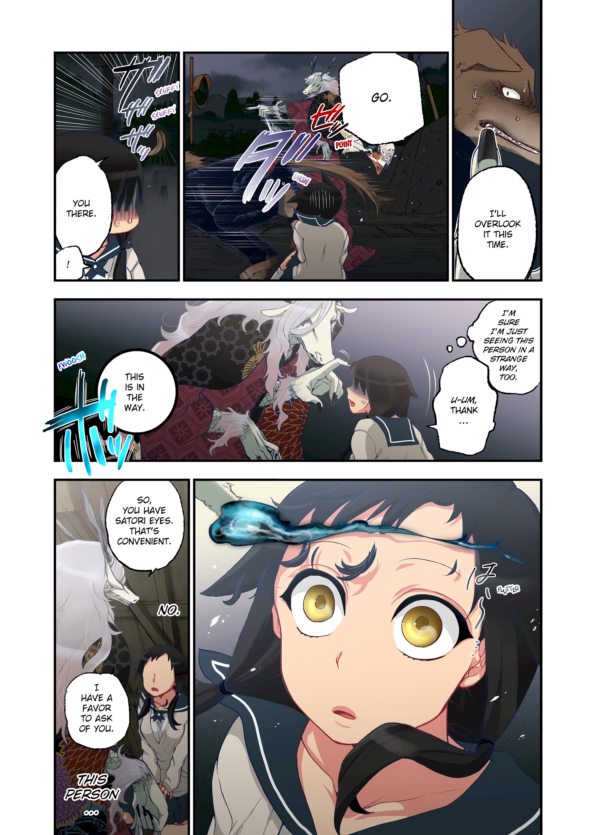 Spirits over Flowing within Me chapter 1 page 5