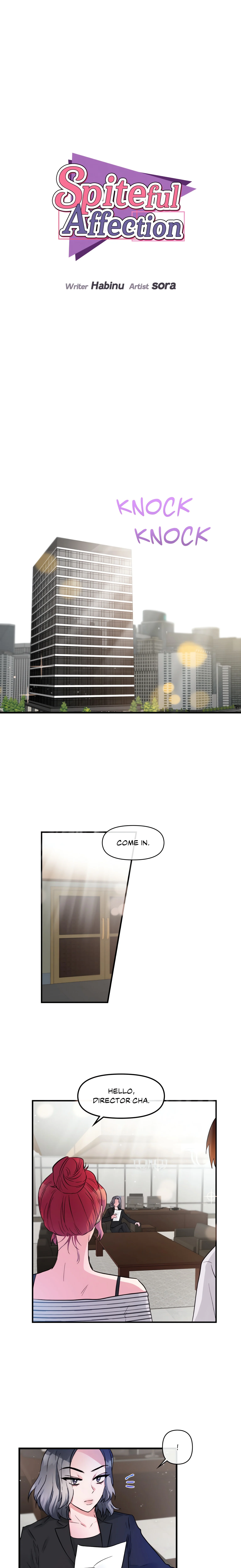 Spiteful Affection (Official) chapter 14 page 1