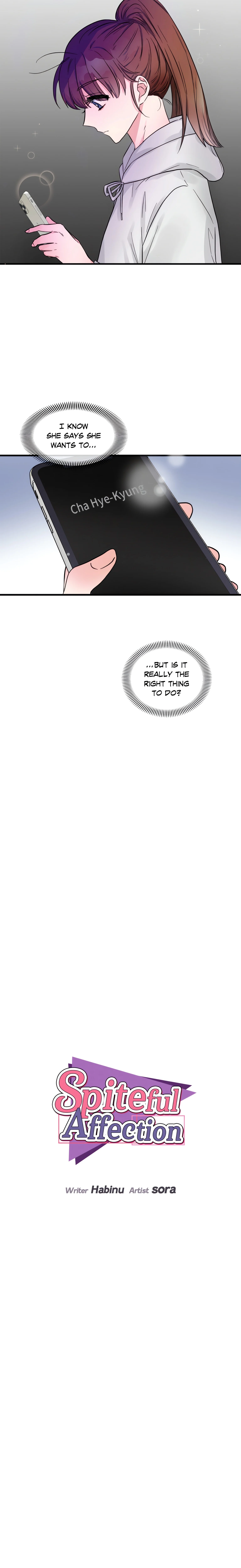 Spiteful Affection (Official) chapter 15 page 3