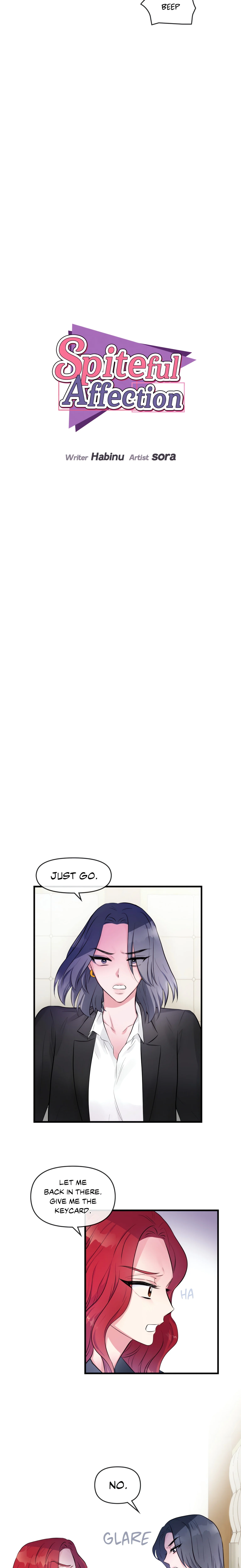 Spiteful Affection (Official) chapter 20 page 6