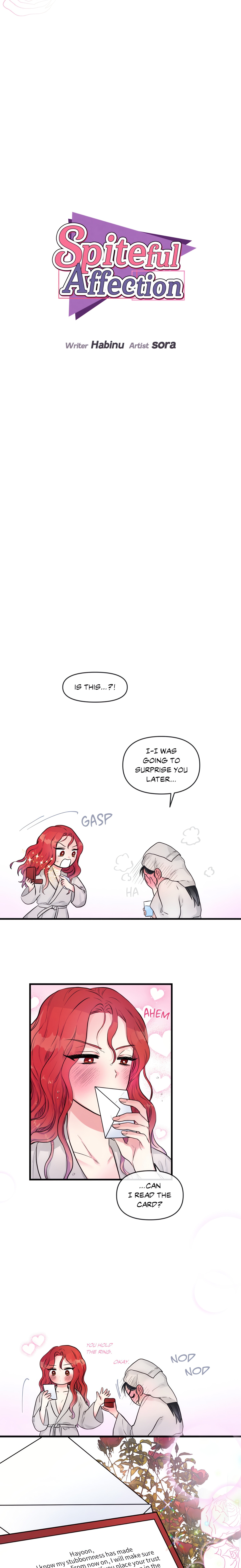 Spiteful Affection (Official) chapter 23 page 4
