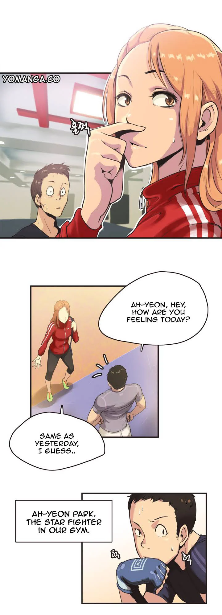 Sports Girl chapter 1 page 4