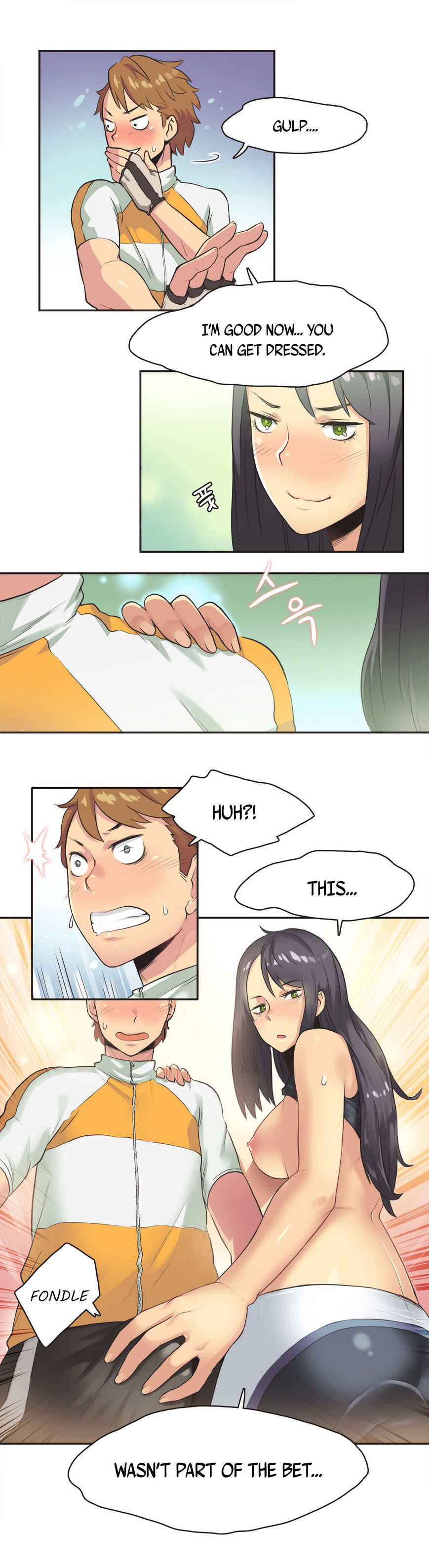 Sports Girl chapter 11 page 8