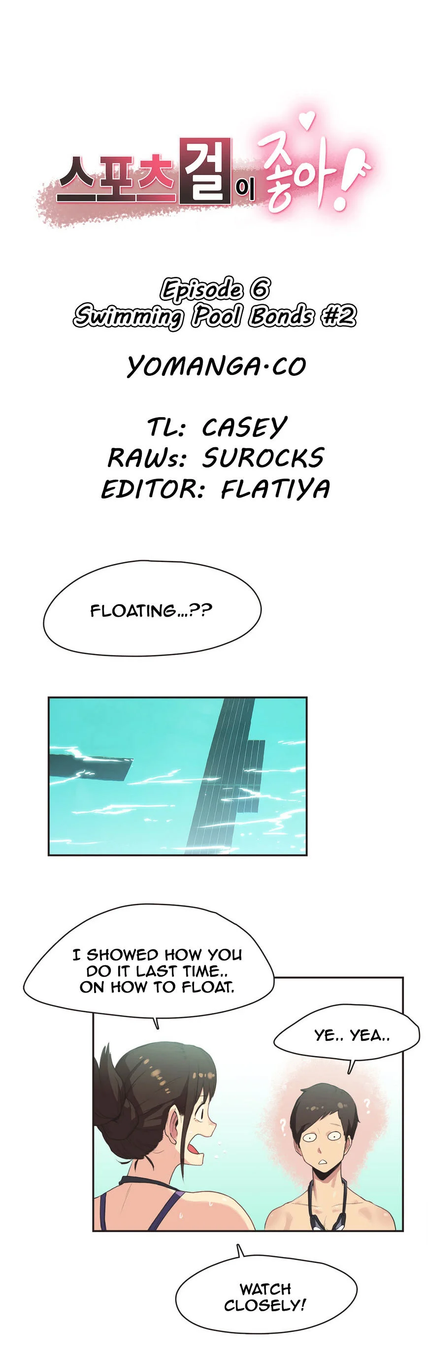Sports Girl chapter 6 page 1