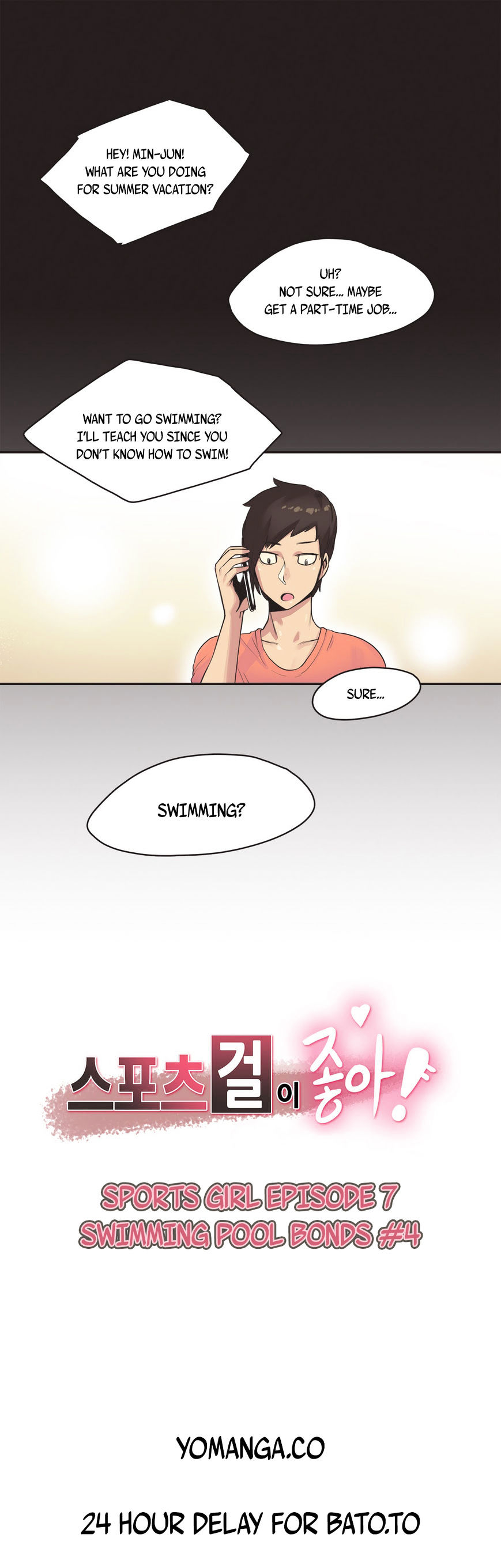 Sports Girl chapter 8 page 1