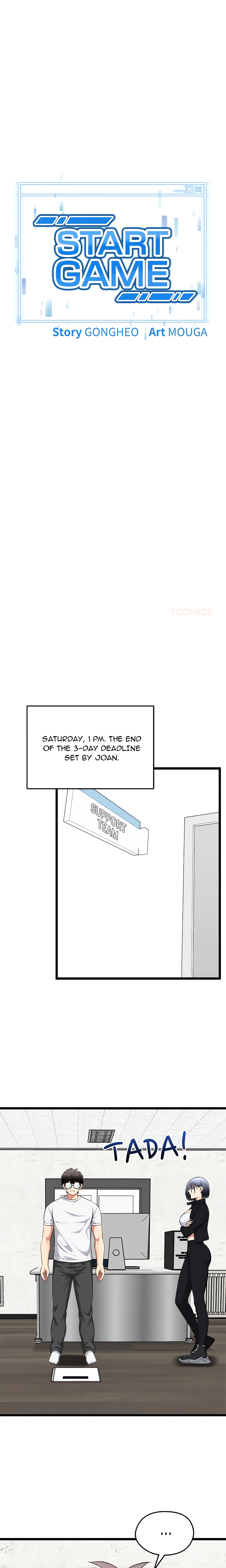 Start Game chapter 21 page 1