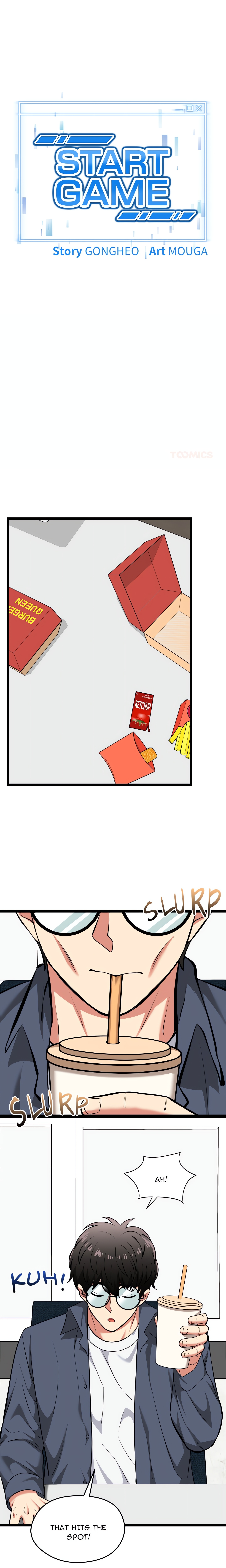 Start Game chapter 28 page 1