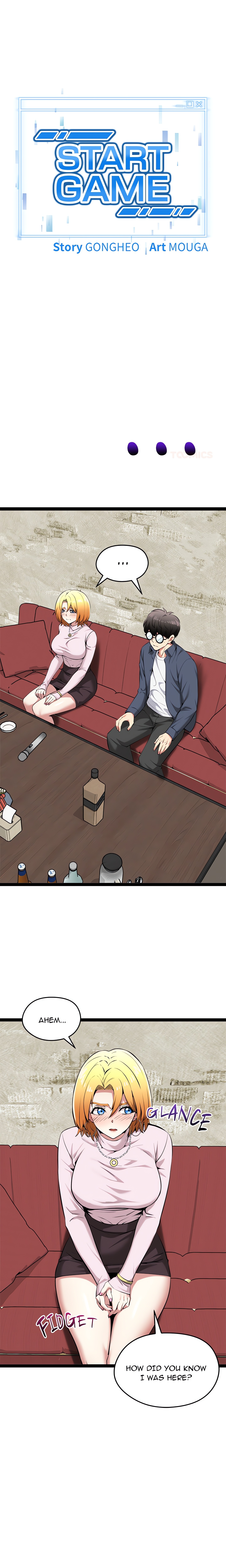 Start Game chapter 32 page 1